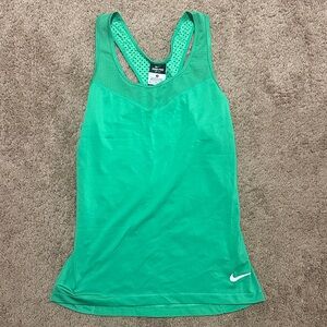 Nike Women's Vibrant Green Tank Top